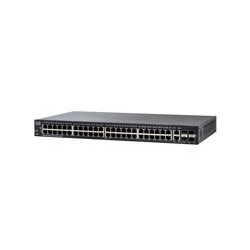 Switch cisco smb fast ethernet, 48 puertos 10/100mbps + 2 puertos sfp, 17.6 gbit/s, 16.384 entrada, gestionado