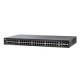 Switch cisco smb fast ethernet, 48 puertos 10/100mbps + 2 puertos sfp, 17.6 gbit/s, 16.384 entrada, gestionado