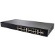 Switch cisco smb gigabit ethernet, 24 puertos 10/100/1000mbps + 2 puertos sfp, 52 gbit/s, 8000 entradas, gestionado