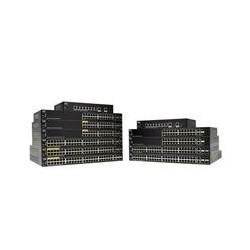 Switch cisco smb fast ethernet, 48 puertos 10/100 mbps + 2 puertos sfp, 17,6 gbit/s, 8000 entradas, gestionado