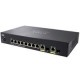 Switch cisco smb 8 puertos poe+ 62w, 10/100/1000, 2 puertos combinados sfp/gigabit de cobre 