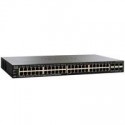 Switch cisco smb 48 puertos 10/100/1000mbps poe 2 puertos sfp, 52 gbit/s, 8000 entradas, gestionado
