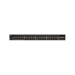 Switch cisco smb gigabit ethernet, 48 puertos 10/100/1000mbps + 2 puertos sfp+, 176 gbit/s, 16.000 entradas, gestionado