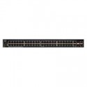 Switch cisco smb gigabit ethernet, 48 puertos 10/100/1000mbps + 2 puertos sfp+, 176 gbit/s, 16.000 entradas, gestionado