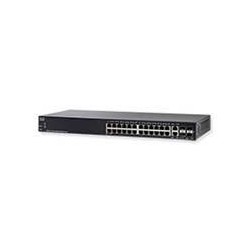 Switch cisco smb 24 x 10/100/1000 poe+, 4 x 10 gigabit ethernet (2 x 10gbase-t/sfp+ combo + 2 x sfp+)