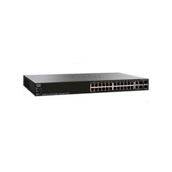 Switch cisco smb 24 puertos, 10/100/1000, poe+ ports with 195w power budget, 4x10 gigabit ethernet (2 x 10gbase -t + 2 x