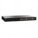 Switch cisco smb 24 puertos, 10/100/1000, poe+ ports with 195w power budget, 4x10 gigabit ethernet (2 x 10gbase -t + 2 x