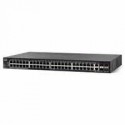 Switch cisco smb 48 puertos 10/100/1000 poe+, 4x 10 gigabit ethernet (2 x 10gbase-t/sfp+ combo + 2 x sfp+)