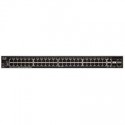 Switch cisco smb 48 puertos 10/100/1000 poe+ budget de 740w, 4x 10 gigabit ethernet (2 x 10gbase-t/sfp+ combo + 2 x sfp+