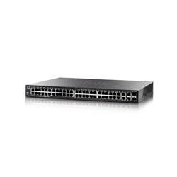 Switch cisco smb 52 puertos de datos 10/100/1000 dual sfp, admin, qos, vlan
