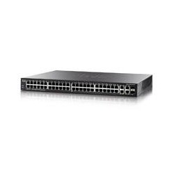 Switch cisco smb 52 poe puertos de datos 10/100/1000 dual sfp, admin, qos, vlan