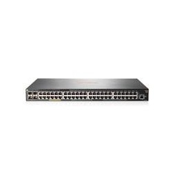Switch hp aruba 2930f 48g poe 4sfp, 48 puertos rj45 10/100/1000 poe 370w y 4 sfp 1g administrable capa 3 rip, ospf, acls