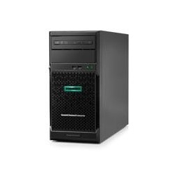 Servidor hpe proliant ml30 gen10, intel xeon e-2224 quad-core 3.40ghz 8mb, 16gb 1 x 16gb ddr4 2666v-e udimm 1tb 7.2k rpm