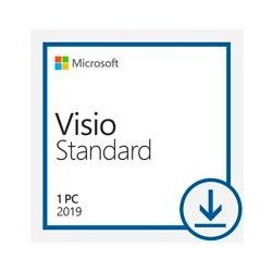 Esd visio std 2019 32/64 bit - multilenguaje - perpetua - uso comercial - descarga digital