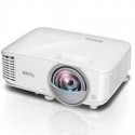 Videoproyector benq dlp mw826st wxga 3400 lumenes lampara de 15,000 horas, contraste 20,000:1 tiro corto 0.49 hdmix2 (mh