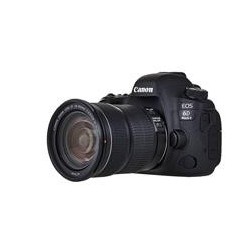 Camara canon eos 6d mark ii con lente ef 24-105mm f/4l is ii usm 26.2 mp digic 7 6.5 cps 45 af gps full hd