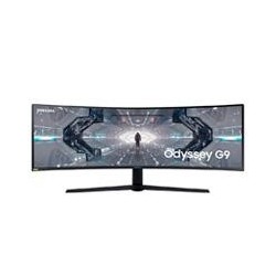Monitor led samsung 49 widescreen wqhd 5120 x1440 odyssey g9 c49g95t, negro,2 hdmi, 2 d. port, 2 usb, curvo gamer 240hz,