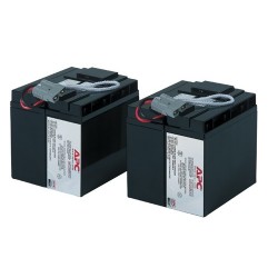 Batería de reemplazo APC RBC55 para UPS, Cartucho 55