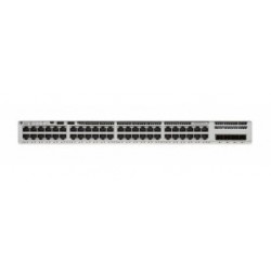 Switch Cisco Gigabit Ethernet Catalyst 9200L, 48 Puertos PoE+ 4x1G, 1000 Entradas - No Administrable ― C9200L-48P-4G-E Sin DNA