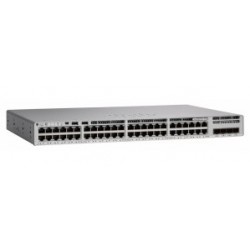 Switch Cisco Gigabit Ethernet Catalyst 9200L Network Essentials, 48 Puertos 10/100/1000Mbps + 4 Puertos SFP, 176 Gbit/s,
