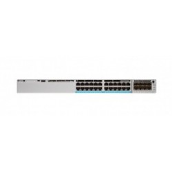 Switch Cisco Gigabit Ethernet Catalyst 9300 Network Advantage, 24 Puertos 10/100/1000Mbps, 32.000 Entradas - Gestionado 