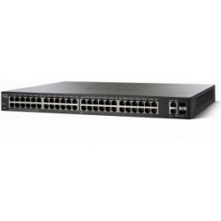 Switch Cisco Fast Ethernet Smart Plus SF220-48P PoE, 48 Puertos 10/100Mbps + 2 Puertos SFP, 13.6 Gbit/s, 8192 Entradas -