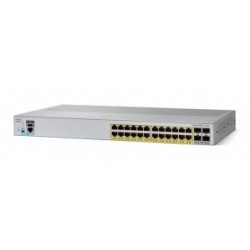 Switch Cisco Gigabit Ethernet Catalyst 2960-L, 24 Puertos 10/100/1000Mbps + 4 Puertos SFP, 56 Gbit/s, 8000 Entradas - Ge