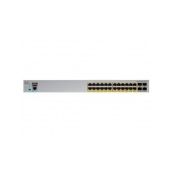 Switch Cisco Gigabit Ethernet Catalyst 2960-L, 24 Puertos 10/100/1000Mbps + 4 Puertos SFP, 56 Gbit/s, 8000 Entradas - Ge