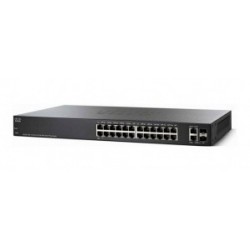 Switch Cisco Gigabit Ethernet SG250X-24, 24 Puertos 10/100/1000Mbps + 2 Puertos SFP+, 128 Gbit/s, 8000 Entradas - Gestio
