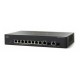 Switch Cisco Gigabit Ethernet SG355-10P, 8 Puertos 10/100/1000Mbps + 2 Puertos SFP, 20 Gbit/s, 16.384 Entradas - Gestion