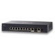 Switch Cisco Fast Ethernet Small Business SF352-08P, 8 Puertos 10/100Mbps + 2 Puertos SFP, 5.6 Gbit/s, 16.384 Entradas -