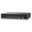 Switch Cisco Fast Ethernet Small Business SF352-08P, 8 Puertos 10/100Mbps + 2 Puertos SFP, 5.6 Gbit/s, 16.384 Entradas -