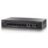 Switch Cisco Gigabit Ethernet SG350-10SFP, 10 Puertos SFP, 20 Gbit/s, 16.384 Entradas - Gestionado