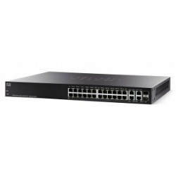 Switch Cisco Fast Ethernet SF350-24P, 24 Puertos 10/100Mbps - Gestionado