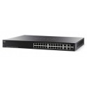 Switch Cisco Fast Ethernet SF350-24P, 24 Puertos 10/100Mbps - Gestionado