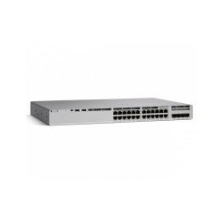 Switch Cisco Gigabit Ethernet Catalyst 9200L, 24 Puertos PoE+ 4x1G, 56 Gbit/s, 16.000 Entradas - No Administrable ― ¡