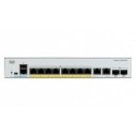 Switch Cisco Gigabit Ethernet Catalyst 1000, 8 Puertos PoE+, 2 Puertos SFP, 20 Gbit/s, 15.360 Entradas - Gestionado