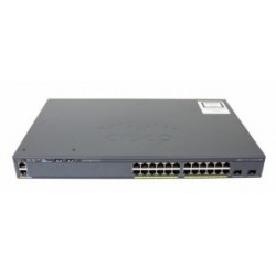 Switch Cisco Gigabit Ethernet Catalyst 2960-X, 24 Puertos 10/100/1000Mbps + 2 Puertos SFP+, 216 Gbit/s - Gestionado