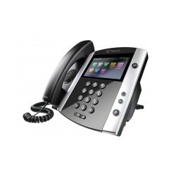 Poly Teléfono IP Teléfono IP con Pantalla LCD 4.3'' VVX 601 WW PoE, 16 Líneas, Altavoz, Negro