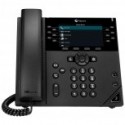 Poly Teléfono IP con Pantalla LCD 4.3" VVX 450, 12 Líneas, Altavoz, Negro