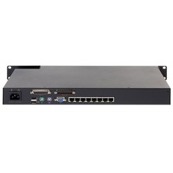 APC KVM0108A interruptor KVM Montaje en rack Negro