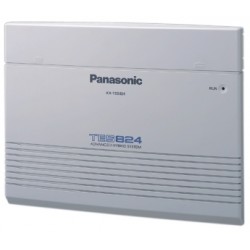CONMUTADOR ANALOGICO PANASONIC KX-TES824 3 LINEAS 8 EXTENCIONES (EXPANDIBLE A 8 LINEAS 24 EXTENSIONES).
