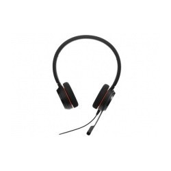 Jabra Audífonos con Micrófono Evolve 20 UC Stereo, Alámbrico, USB, Negro