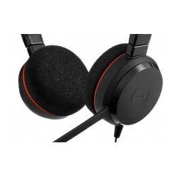 Jabra Audífonos Evolve 20 MS Stereo, Alámbrico, USB, Negro