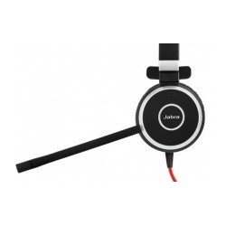 Jabra Audífonos con Micrófono Evolve 40 MS Mono, Alámbrico, 3.5mm, USB, Negro