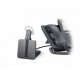 Poly Headset CS540/HL10 con Lifter, Inalámbrico, DECT, Negro