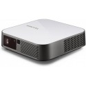 Viewsonic M2e videoproyector Standard throw projector 400 lúmenes ANSI LED 1080p (1920x1080) 3D Gris, Blanco