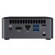 Intel NUC 10 Performance kit - NUC10i3FNHN UCFF Negro BGA 1528 i3-10110U 2,1 GHz