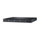 DELL S-Series S3148P Gestionado L2/L3 Gigabit Ethernet (10/100/1000) Energía sobre Ethernet (PoE) 1U Negro, Acero inoxi