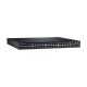 DELL S-Series S3148P Gestionado L2/L3 Gigabit Ethernet (10/100/1000) Energía sobre Ethernet (PoE) 1U Negro, Acero inoxi